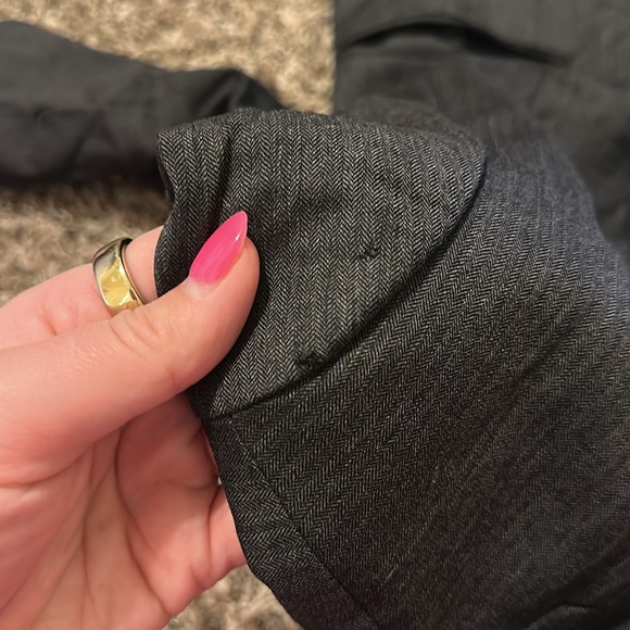 J Crew 100% Wool Grey Blazer Size 4 - Picture 8 of 9